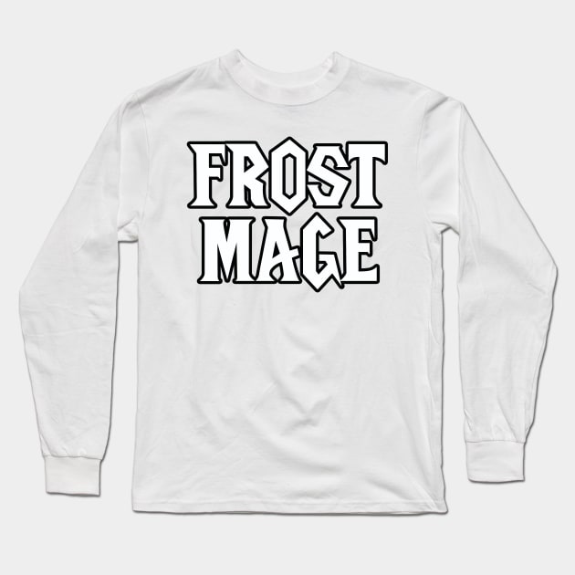 Frost Mage Long Sleeve T-Shirt by snitts